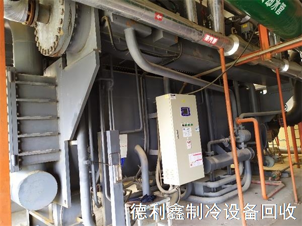 回收溴化锂机组厂家，北京螺杆机组回收