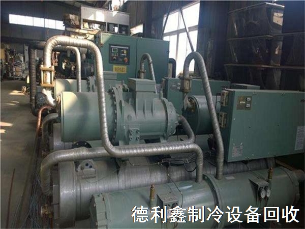 北京河北二手螺杆机组回收，工厂淘汰制冷设备回收